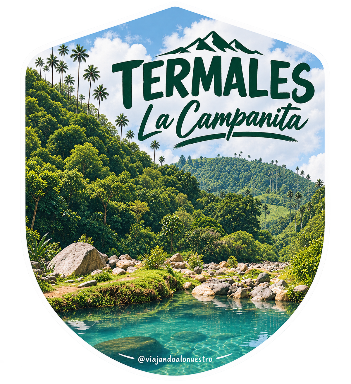 Sticker Termales Santa Rosa